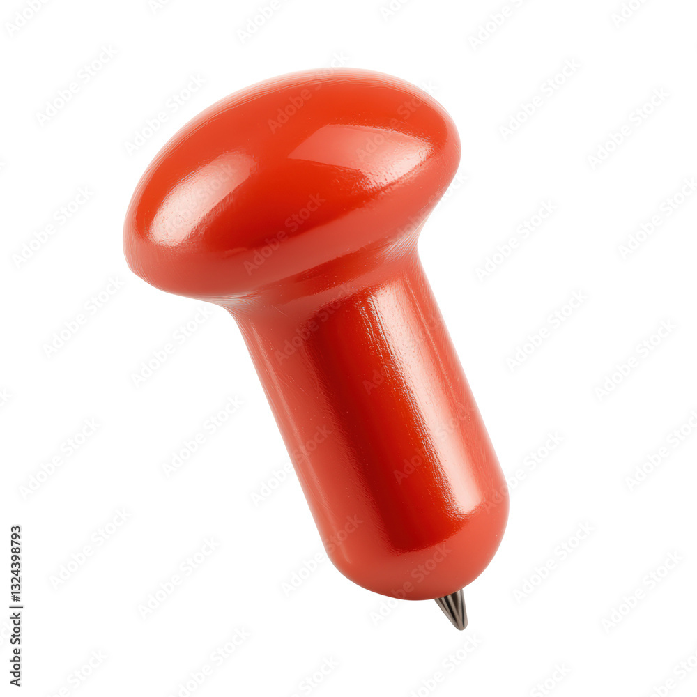 Poster striking red object placed on a solid black background creating a bold contrast and captivating visu