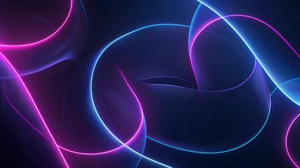 Naklejka premium Abstract neon Backgound