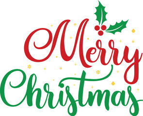 Fototapeta premium Christmas T-shirt Design