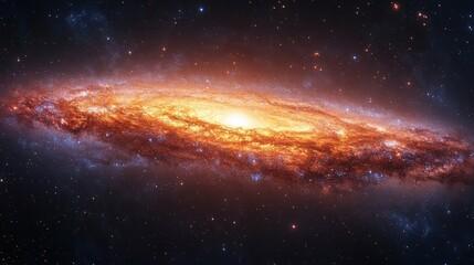 Fototapeta premium Spiral Galaxy in Deep Space