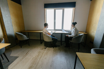 office workers doing paperwork