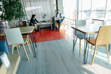 office workers doing paperwork