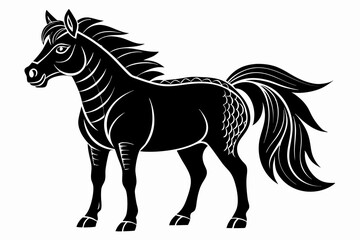 Coloring book black vector