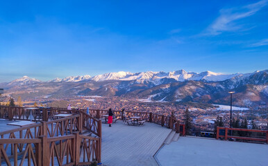 view on Zakopane. Gubalowka, Tatra mountains, Poland © Svitlana