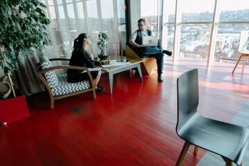 office workers doing paperwork