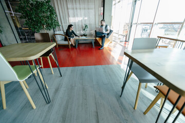 office workers doing paperwork