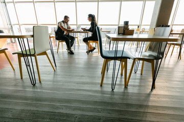 office workers doing paperwork