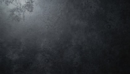 Obraz premium Matte, dark charcoal concrete surface with slight imperfections. Grunge abstract background. Dark stone texture wall design. Old rough black vintage blank grey material. Aged distressed weathered