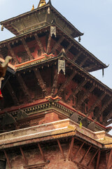 Nepal Kathmandu's historic center with its temples and architecture