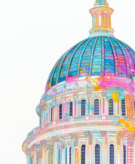 California State Capitol building dome