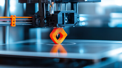 Set illustration about 3d printing, printer, filament, g-cod, modeling, prototype, background