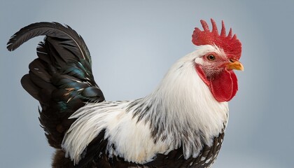 Fototapeta premium rooster on the farm