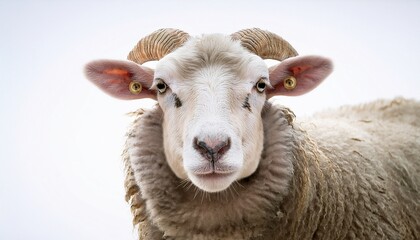 Obraz premium sheep with horns