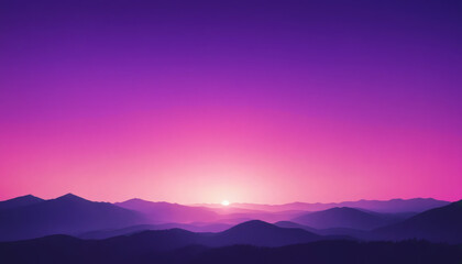Obraz premium Radiant Neon Purple and Pink Gradient with Dynamic Light Leaks, Enhanced by Gritty Film Grain Noise Effect