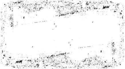 Grunge Frame. Rough Urban Background Texture Vector. Dust Overlay. Distressed Grainy Grungy Framing Effect. Distressed Backdrop Vector Illustration. EPS 10.