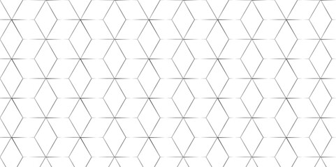 Vector tiles gradient science web tech connection triangle diamond honeycomb hexagon art. Seamless pattern with hexagon square cube geometric pattern shapes grid metal element texture design.	
