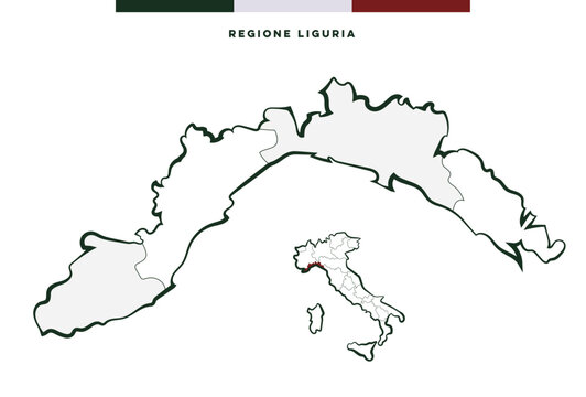 Ligurie - r&eacute;gion en Italie