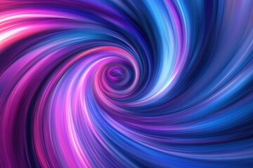 Obraz premium Colorful swirling patterns create a modern abstract background with a dynamic and balanced design