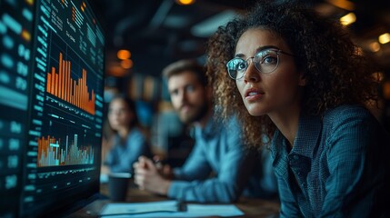 Teamwork, Data Analysis, and Business Intelligence: A Focused Glance at Financial Charts