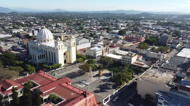 CATEDRAL Y PALACIO NACIONAL - CENTRO HIST&Oacute;RICO DE SAN SALVADOR, EL SALVADOR