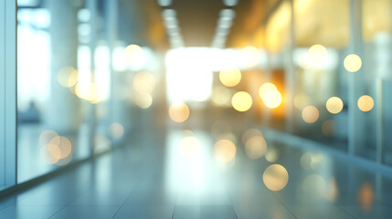 Modern office blurred background