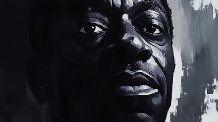 Black history month illustration Ai generated