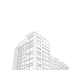 Modern Urban High-rise Building