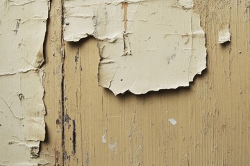 Fototapeta premium Rustic paper texture resembling aged cardboard with uneven surface and natural wear