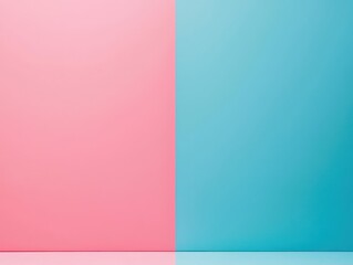 Fototapeta premium Simple album art mockup with soft pastel gradients and clean typography, Music Streaming, Minimalist artistic approach