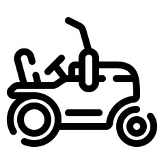 farming tractor icon