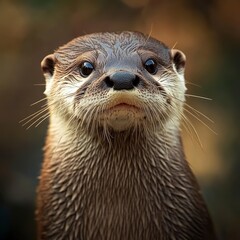 Close-up of Playful Otter
