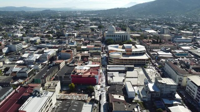 PANORAMICA - CENTRO HIST&Oacute;RICO DE SAN SALVADOR, EL SALVADOR