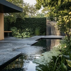 Serene Garden Water Feature
