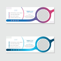 E-mail Signature minimalistic and clean for your business