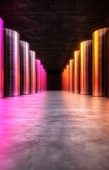 Obraz premium A Dynamic Dimensions background theme,