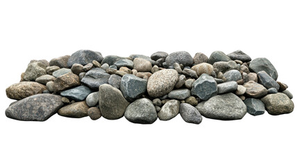 Pile of stones: A collection of stones, carefully arranged, showcasing the textures, shapes, and colors of nature's building blocks.