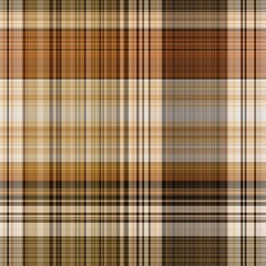 Warm fall gingham tartan check seamless pattern. Woven classic variegated ombre check texture with fabric effect. Repeatable tile for fashion and home decor soft furnishing design. 