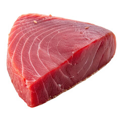 fresh tuna steak isolated