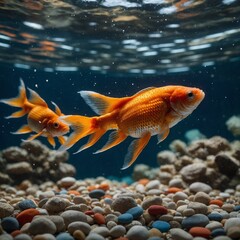 fish in aquarium
