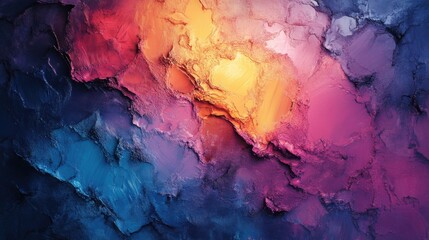 Naklejka premium Abstract Painting. Contemporary Art Texture Banner. Generative AI.
