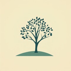 Green tree in Spring