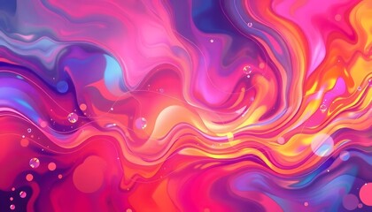 Abstract Fluid Art Background