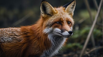 Wild Fox On the Verge