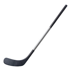 Hockey stick icon, ice hockey equipment, isolated on transparency background