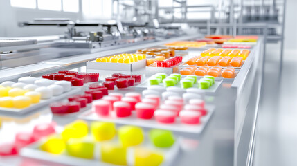 Automated packaging of tape sweets, candied fruits, and other food products in the food industry A concept for streamlined, efficient production