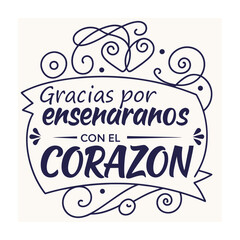 World teachers day (D&iacute;a del maestro (Latam) concept vector illustration