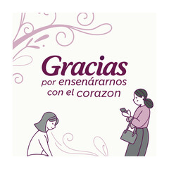 World teachers day (Día del maestro (Latam) concept vector illustration