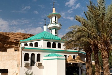View of Saud Munawar Mosque in Sakaka city. Saudi Arabia. Asia.