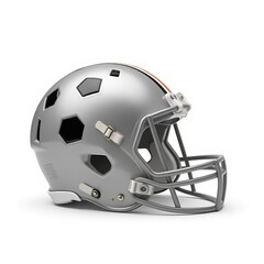 Fototapeta premium Super Bowl Sunday Football Field Photorealistic Illustration with Copy Space