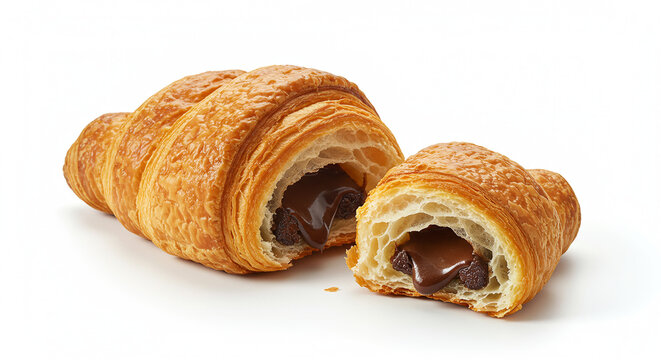 A collection of high-quality food photography featuring freshly brewed coffee, espresso, cappuccino, and iced coffee, along with a variety of bakery items such as golden croissants, chocolate pastries